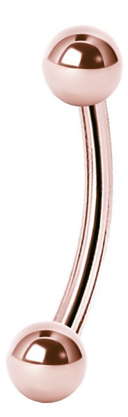 CURVED ROSE GOLD 1,2mm